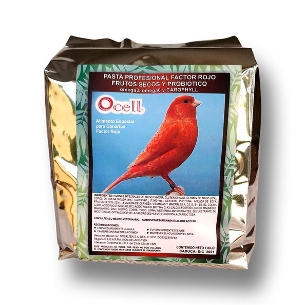  Pasta Profesional Factor Rojo, Ocell