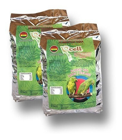 2 Pack 2 x 2 KG Granulado Tropical, Ocell